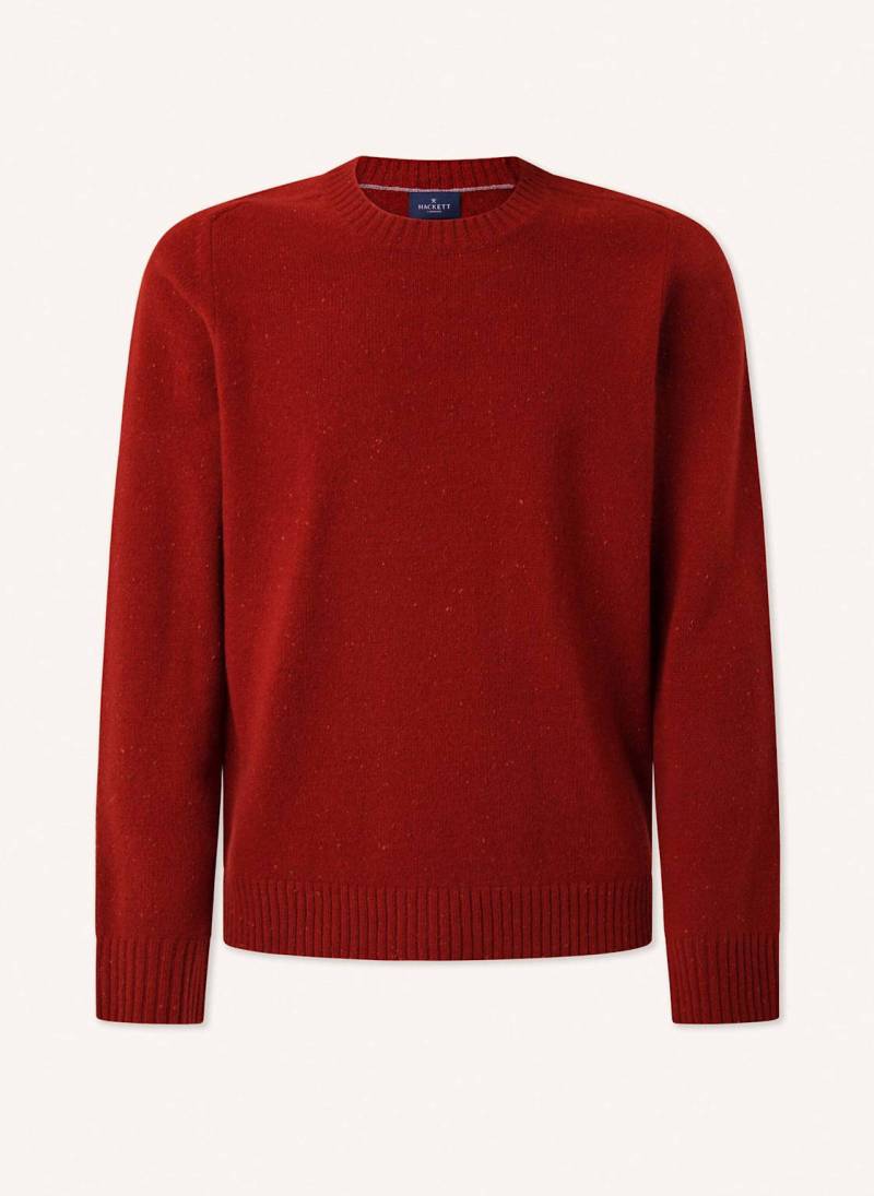 Hackett London Strickjacken Cardigan Donegal Crew rot von Hackett London