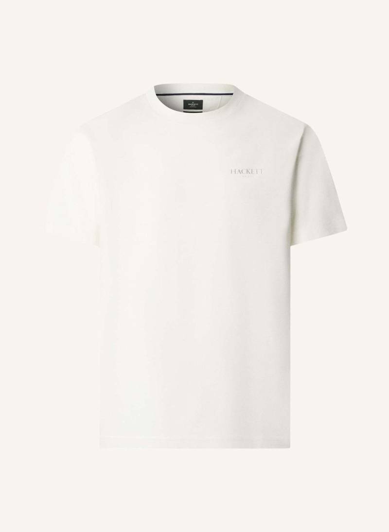 Hackett London T-Shirt Heritage Ess Small Lgo weiss von Hackett London