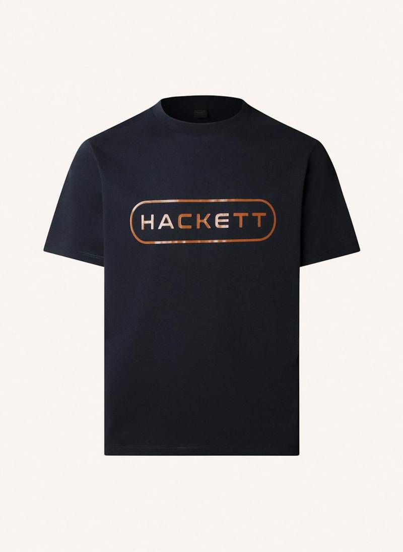 Hackett London T-Shirt Hs Essential Box blau von Hackett London