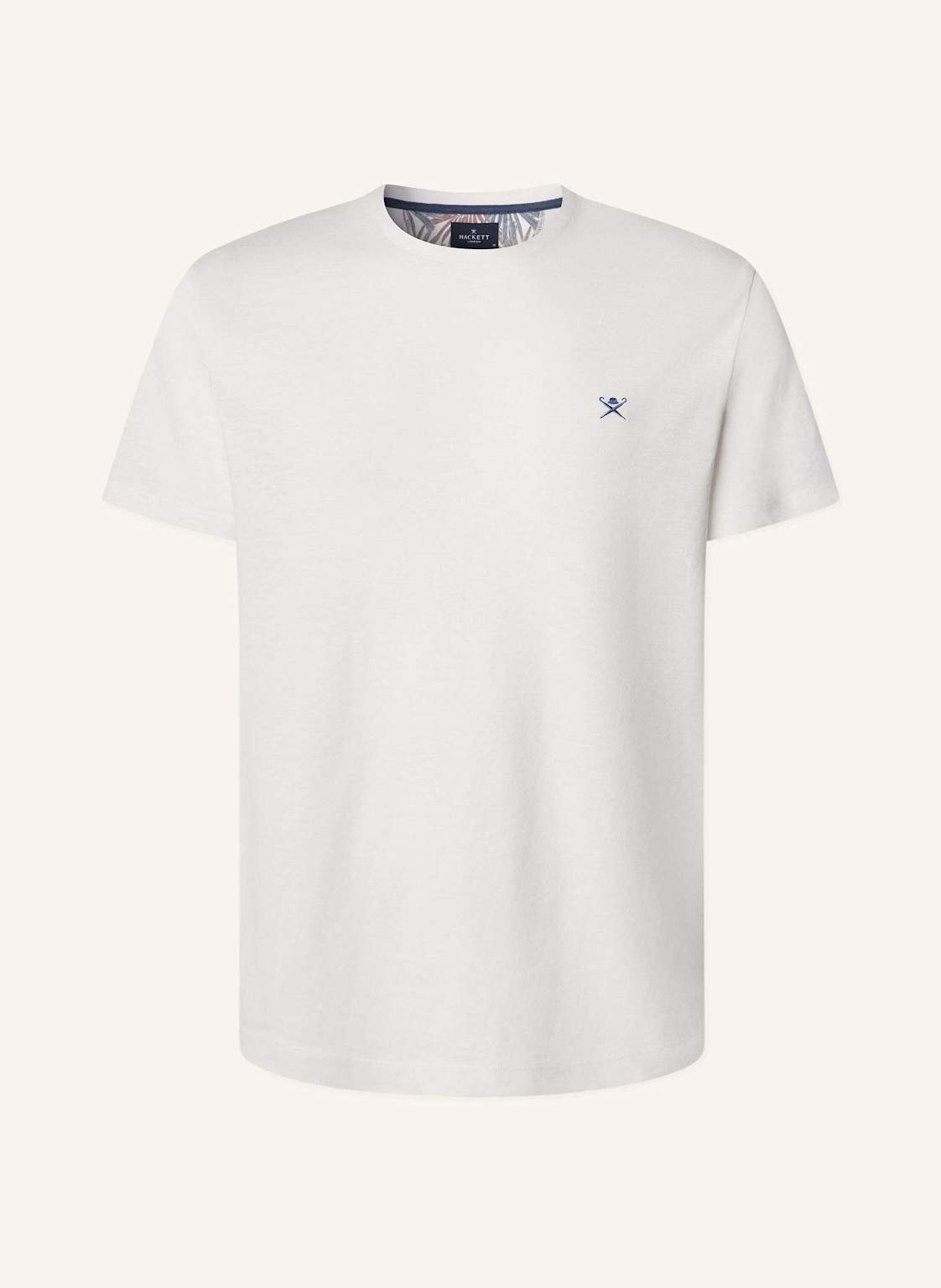 Hackett London T-Shirt Swim Palm Cott Linen T weiss Hackett London T-Shirt Swim Palm Cott Linen T weiss von Hackett London