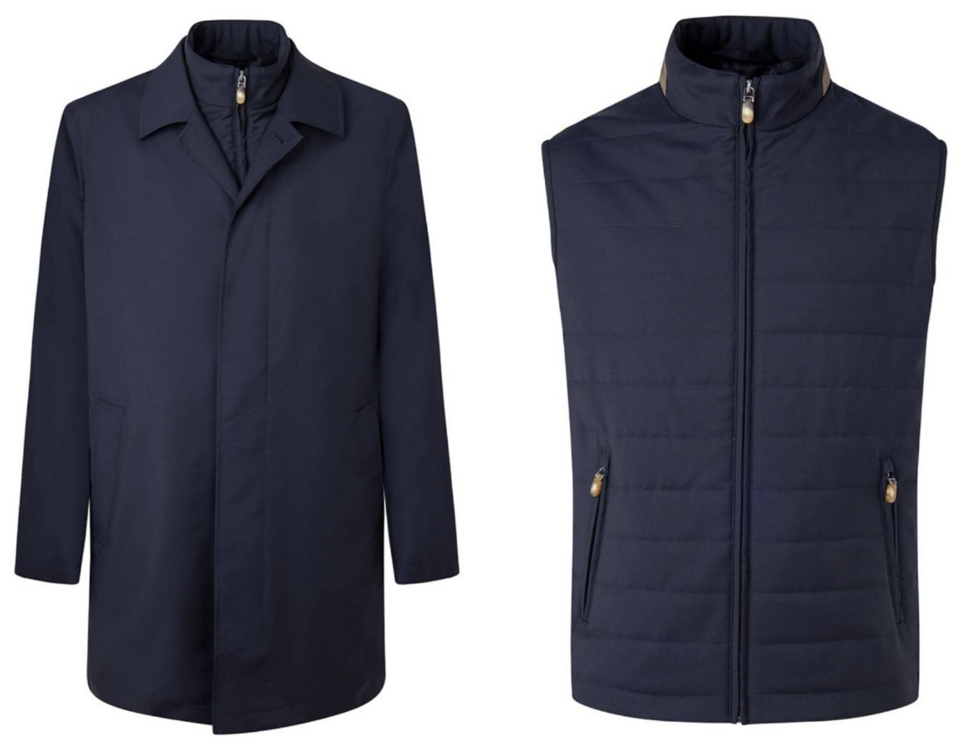 Hackett London Winterjacke HACKETT LONDON NO14 SAVILLE ROW SR 3 IN 1 JACKE COAT MAC MANTEL PARKA von Hackett London