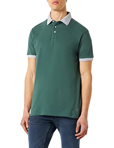 HACKETT LONDON Herren Marl Trim Polo Polohemd, Green (Sage Green), M von Hackett London