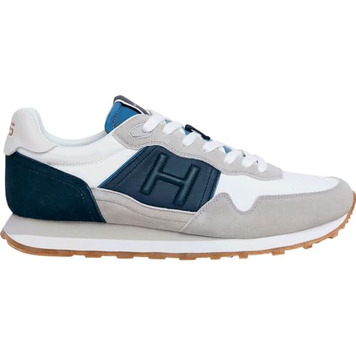 Hackett London Herren Telfor Match Sneak, weiß, 43 EU von Hackett London