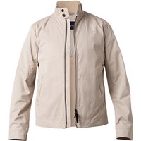 HACKETT Herren Blouson beige Baumwoll unifarben von Hackett