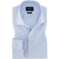 HACKETT Herren Hemd blau Baumwolle von Hackett