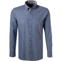 HACKETT Herren Hemd blau Flanell von Hackett