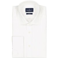 HACKETT Herren Hemd Weiß Baumwoll-Stretch von Hackett