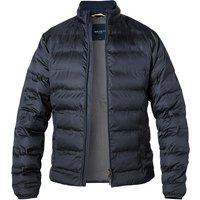 HACKETT Herren Steppjacke blau Mikrofaser unifarben von Hackett