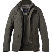 HACKETT Herren Steppjacke grün Mikrofaser unifarben von Hackett