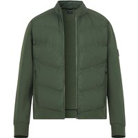 HACKETT Herren Hybrid Jacke grün unifarben HACKETT Herren Hybrid Jacke grün unifarben von Hackett