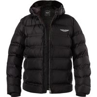 HACKETT Herren Steppjacke schwarz unifarben von Hackett