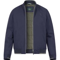 HACKETT Herren Blouson blau Mikrofaser unifarben von Hackett