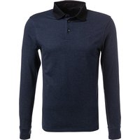 HACKETT Herren Polo-Shirt blau Baumwoll-Jersey von Hackett