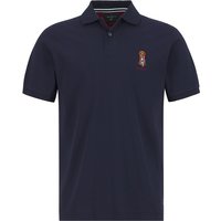 HACKETT Herren Polo-Shirt blau Classic Fit von Hackett