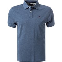 HACKETT Herren Polo-Shirt blau Baumwoll-Piqué von Hackett