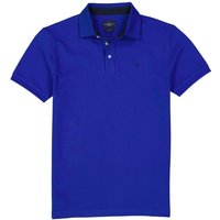 HACKETT Herren Polo-Shirt blau Baumwoll-Piqué von Hackett