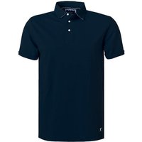 HACKETT Herren Polo-Shirt blau Baumwoll-Piqué von Hackett