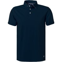 HACKETT Herren Polo-Shirt blau Baumwoll-Piqué von Hackett