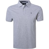 HACKETT Herren Polo-Shirt grau Baumwoll-Piqué von Hackett