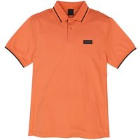 HACKETT Herren Polo-Shirt orange Baumwoll-Jersey von Hackett