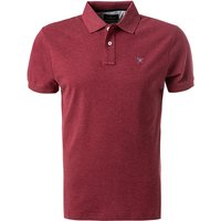 HACKETT Herren Polo-Shirt rot Baumwoll-Piqué von Hackett