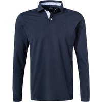 HACKETT Herren Polo-Shirts blau Baumwoll-Jersey von Hackett