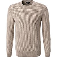 HACKETT Herren Pullover beige Baumwolle unifarben von Hackett