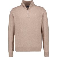 HACKETT Herren Troyer beige Lammwolle unifarben von Hackett