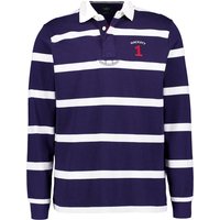 HACKETT Herren Pullover blau Gestreift Classic Fit von Hackett