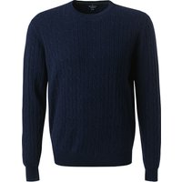 HACKETT Herren Pullover blau Lammwolle unifarben von Hackett