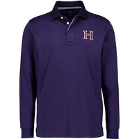 HACKETT Herren Pullover blau unifarben Classic Fit von Hackett