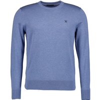 HACKETT Herren Pullover blau unifarben von Hackett