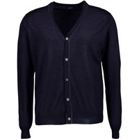 HACKETT Herren Cardigan blau unifarben von Hackett