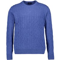 HACKETT Herren Pullover blau unifarben von Hackett