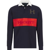 HACKETT Herren Pullover blau Baumwolle unifarben von Hackett