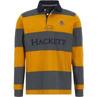 HACKETT Herren Pullover gelb Baumwolle gestreift von Hackett