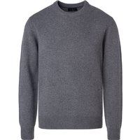 HACKETT Herren Pullover grau Lammwolle unifarben von Hackett