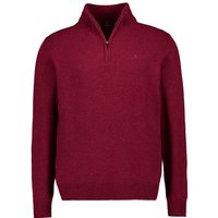 HACKETT Herren Pullover rot unifarben von Hackett