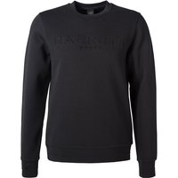 HACKETT Herren Sweatshirt schwarz Baumwolle unifarben von Hackett