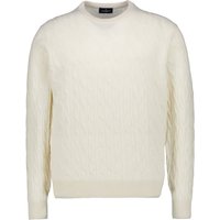 HACKETT Herren Pullover weiß unifarben von Hackett