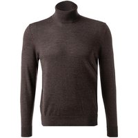 HACKETT Herren Rollkragenpullover braun unifarben von Hackett