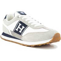 HACKETT Herren Sneaker grau Glattleder von Hackett