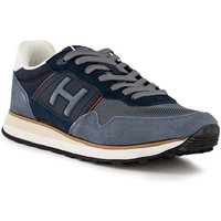 HACKETT Herren Sneaker blau Velours von Hackett