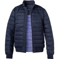 HACKETT Herren Steppjacke blau Mikrofaser unifarben von Hackett