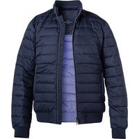 HACKETT Herren Steppjacke blau Mikrofaser unifarben von Hackett