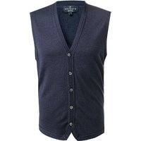 HACKETT Herren Strickweste blau unifarben von Hackett