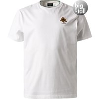 HACKETT Herren T-Shirt weiß Baumwolle von Hackett