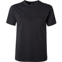 HACKETT Herren T-Shirt schwarz von Hackett