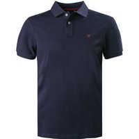 HACKETT Herren Polo-Shirt blau Baumwoll-Piqué Slim Fit von Hackett