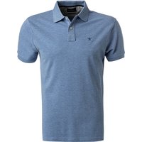 HACKETT Herren Polo-Shirt blau Slim Fit von Hackett